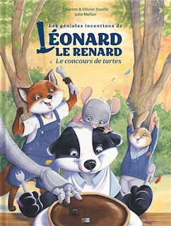 Couverture_LES GENIALES INVENTIONS DE LEONARD LE RENARD