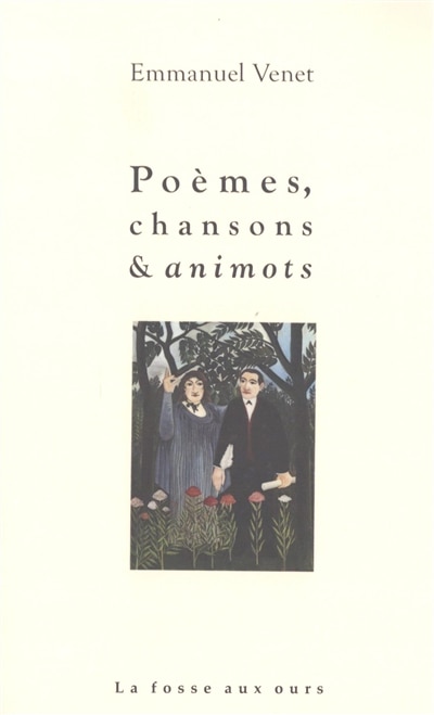 Front cover_Poèmes, chansons & animots