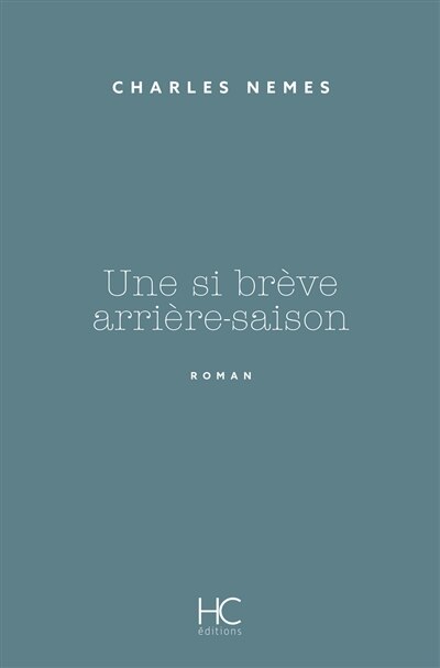 Front cover_Une si brève arrière-saison