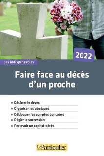 Front cover_Faire face au décès d'un proche, 2022