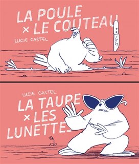 Front cover_La plante et le couteau ; La taupe et les lunettes