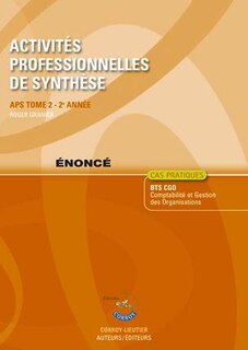 Front cover_APS du BTS CGO 2e année