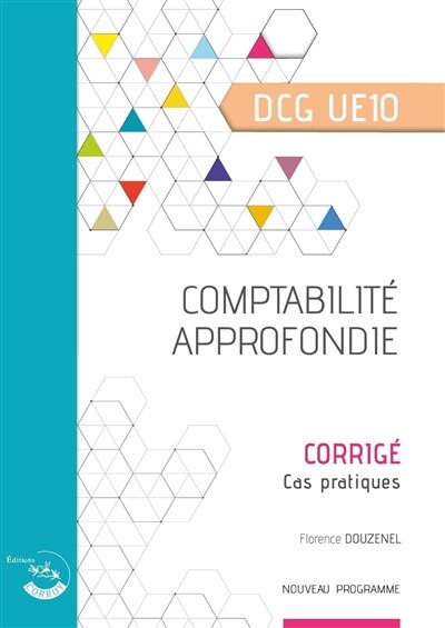 Front cover_Comptabilité approfondie, DCG UE10