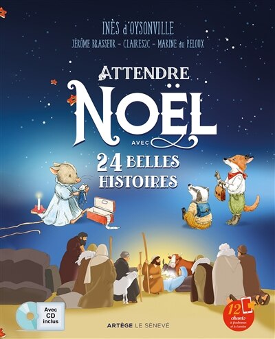 Front cover_Attendre Noël avec 24 belles histoires