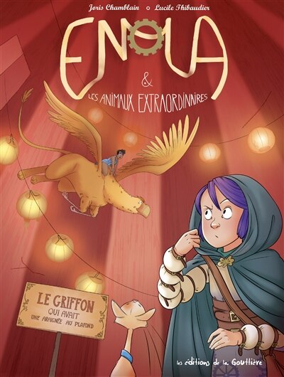 Front cover_Le griffon qui avait une araignée au plafond