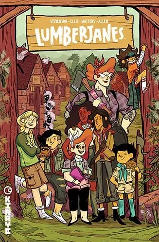 Couverture_Lumberjanes, Vol. 4