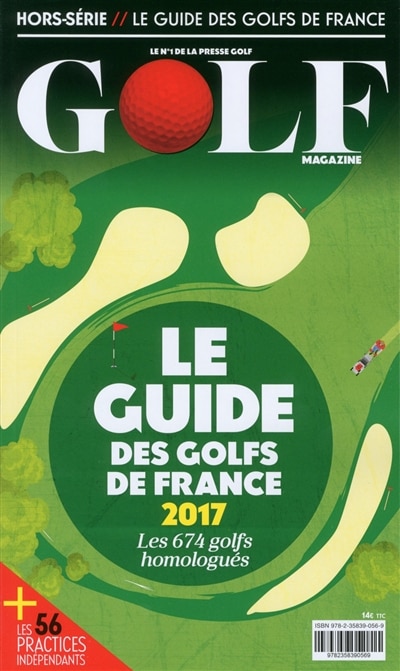 Front cover_Le guide des golfs de France : les 674 golfs homologu&eacute;s