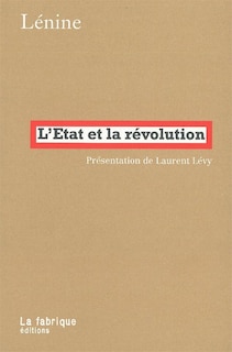 Couverture_L' Etat et la révolution