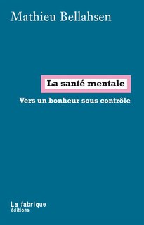 Couverture_La santé mentale