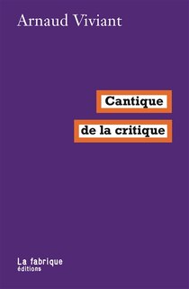 Cantique De La Critique