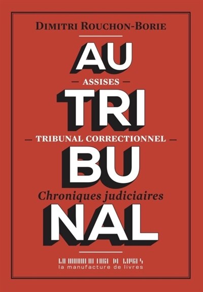 Front cover_Au tribunal