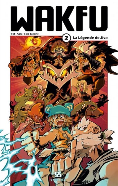 Front cover_Wakfu, Vol. 2. La légende de Jiva