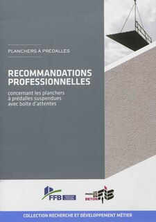 Front cover_Planchers à prédalles : recommandations professionnelles concernant les planchers à prédalles suspendues avec boîtes d'attente
