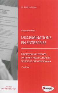 Front cover_Discriminations en entreprise