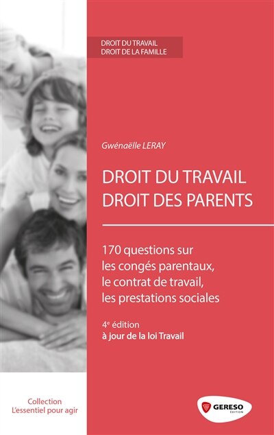 Front cover_Droit du travail, droit des parents