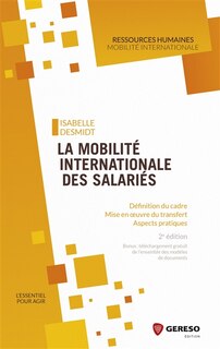 Couverture_La mobilité internationale des salariés