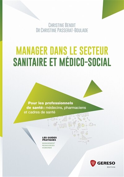 Front cover_Manager dans le secteur sanitaire et médico-social