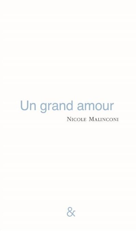 Front cover_Un grand amour