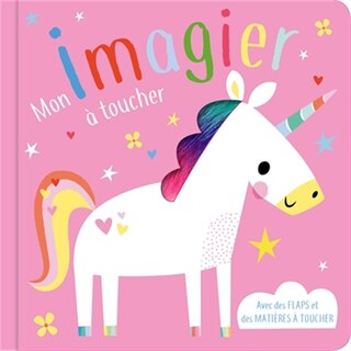 Couverture_Mon imagier à toucher : avec des flaps et des matières à toucher