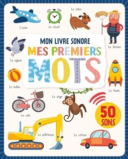 Couverture_Mes premiers mots - Mon livre sonore