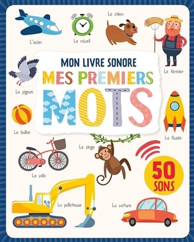 Couverture_Mes premiers mots - Mon livre sonore