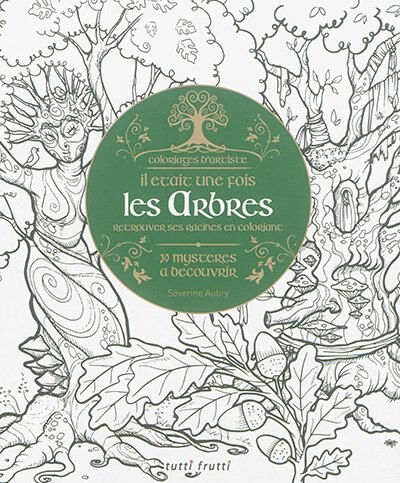 Front cover_Arbres &agrave; colorier