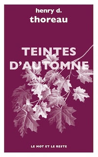 Couverture_Teintes D'automne