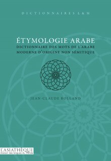 Front cover_Etymologie arabe