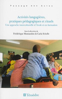 Front cover_Activités langagières, pratiques pédagogiques et rituels