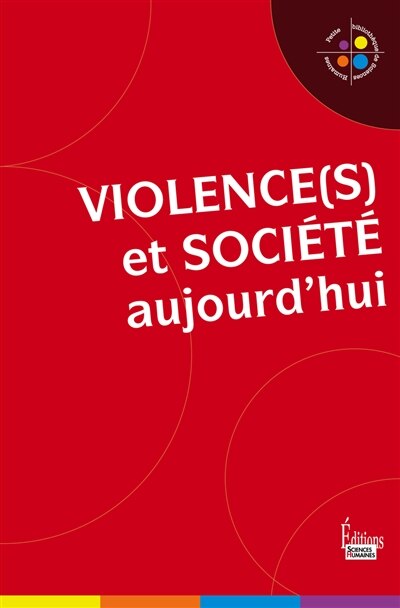 Front cover_Violence(s) et société aujourd'hui