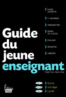 Couverture_Guide du jeune enseignant [nouvelle édition]