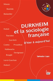 Front cover_Durkheim et la sociologie française