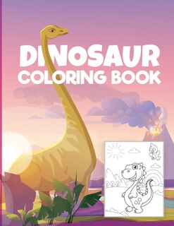 Couverture_Dinosaur coloring book for kids
