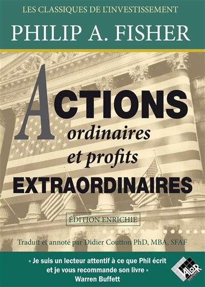 Front cover_ACTIONS ORDINAIRES ET PROFITS EXTRAORDINAIRES (ÉDITION COMMENTÉE)
