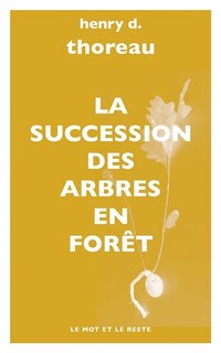Couverture_La succession des arbres en forêt