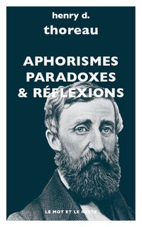 Front cover_Aphorismes, paradoxes & réflexions
