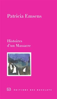 Front cover_Histoires d'un Massacre