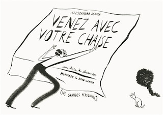 Front cover_Venez avec votre chaise : un livre à dessiner : hommage à Dino Gavina