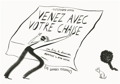 Front cover_Venez avec votre chaise : un livre à dessiner : hommage à Dino Gavina