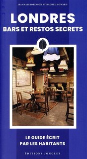 Front cover_Londres : bars et restos secrets
