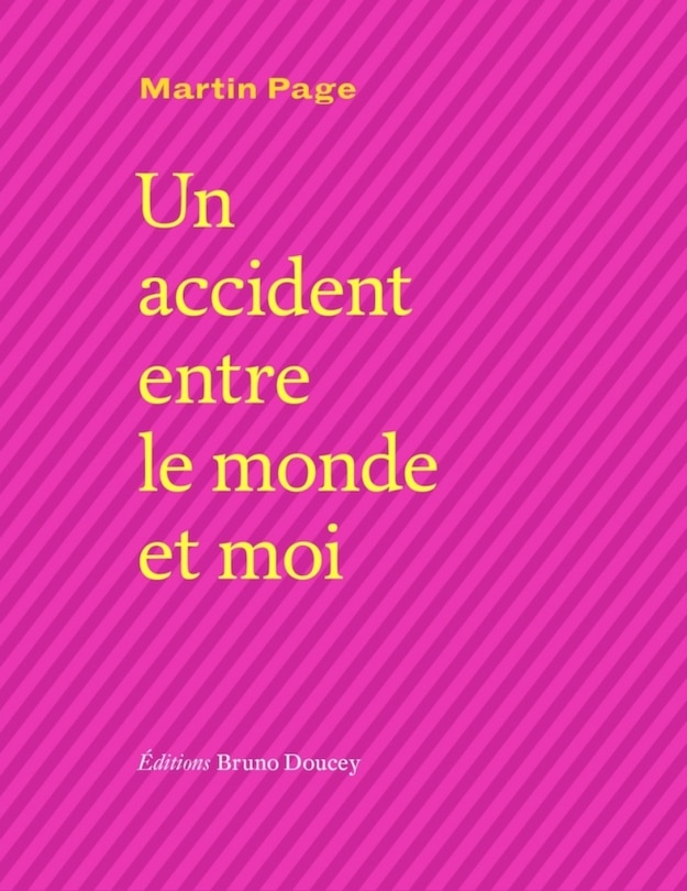 Front cover_Un accident entre le monde et moi