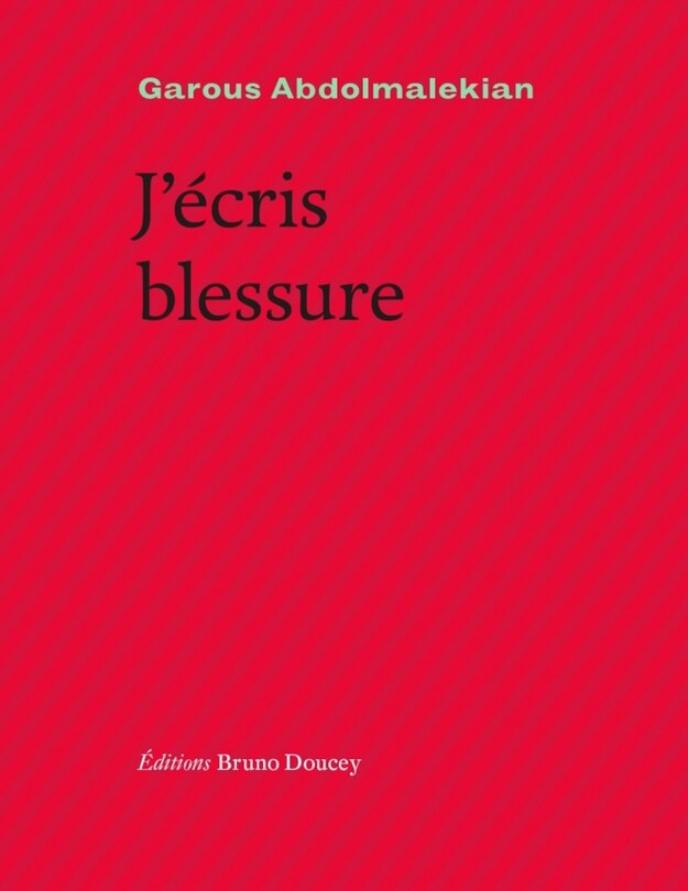 Front cover_J'écris blessure