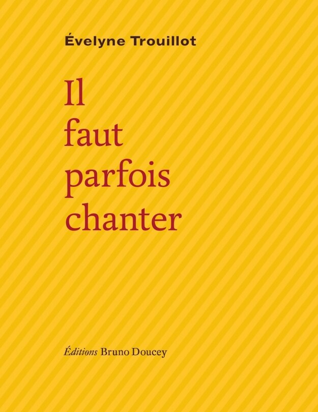 Couverture_Il faut parfois chanter