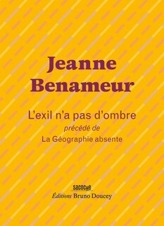 Front cover_L' exil n'a pas d'ombre ; La géographie absente