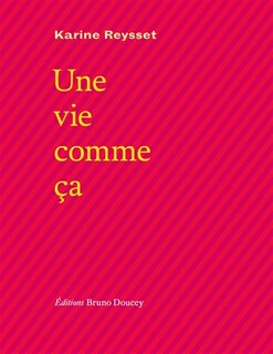 Front cover_Une vie comme ça