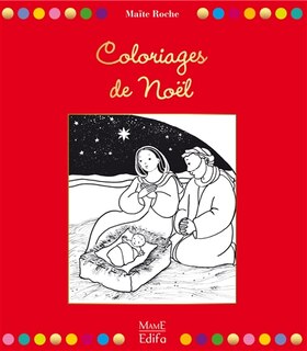 Couverture_Coloriages de Noël
