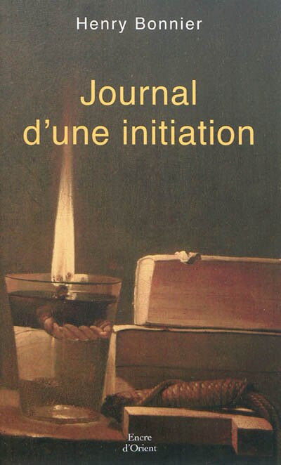 Front cover_Journal d'une initiation