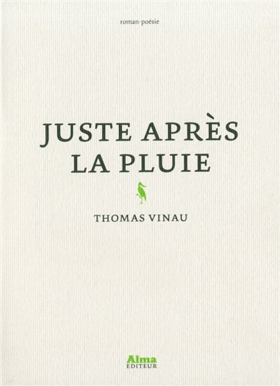 Front cover_Juste après la pluie