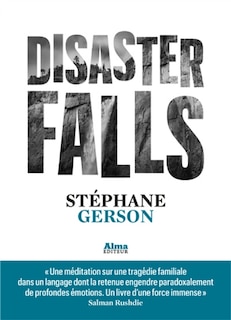 Front cover_Disaster Falls