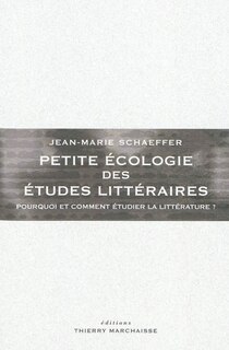 Front cover_Petite écologie des études littéraires